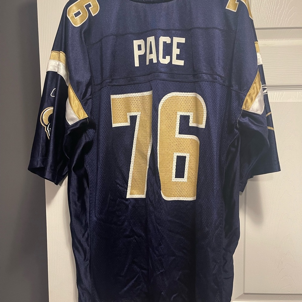 Rams Pace Jersey XL perfect condition. Hard to find.